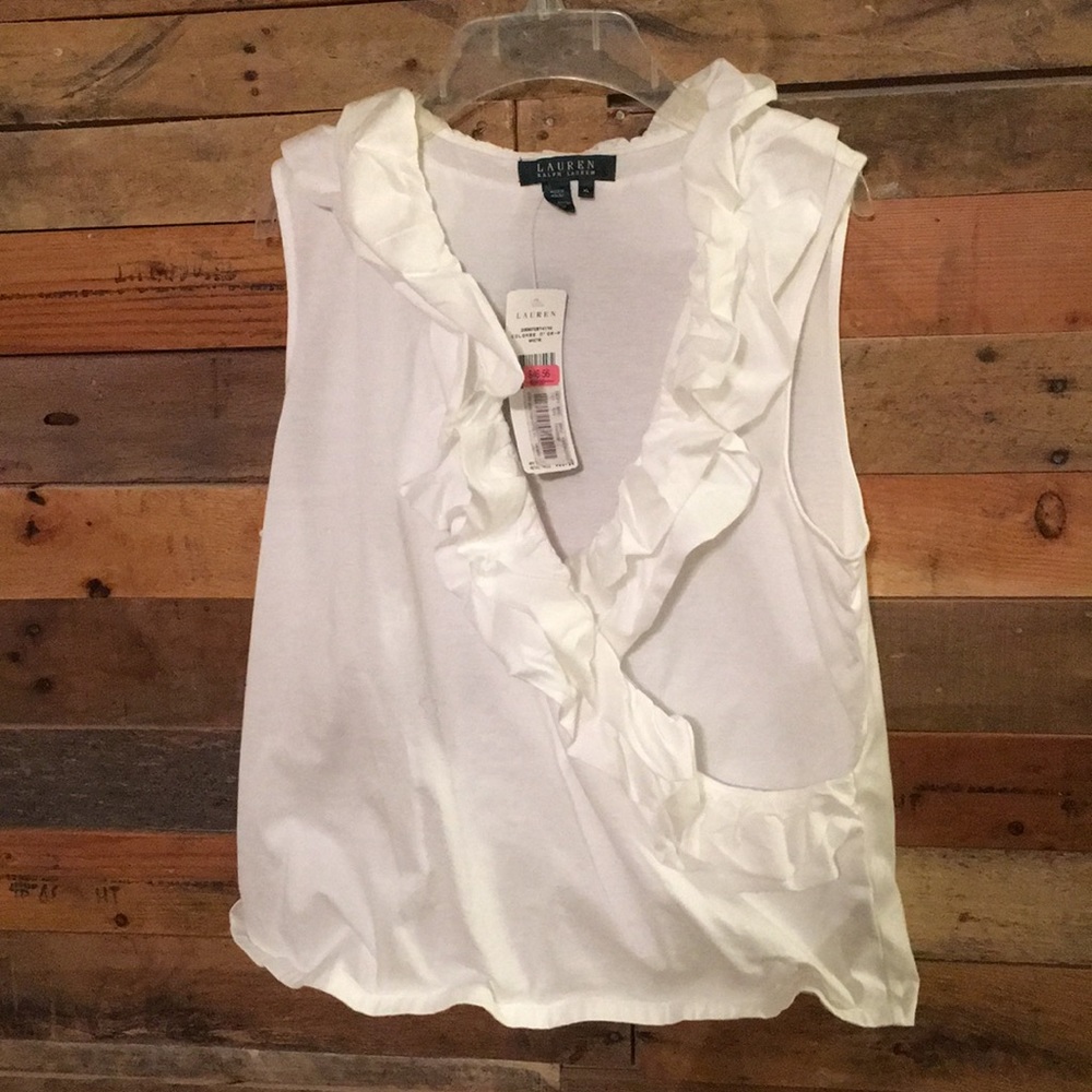 Ruffle, tank top